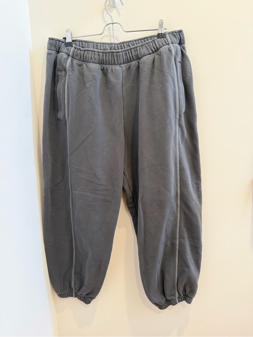 Athleta Women’s Charcoal Gray Jogger Sweatpants